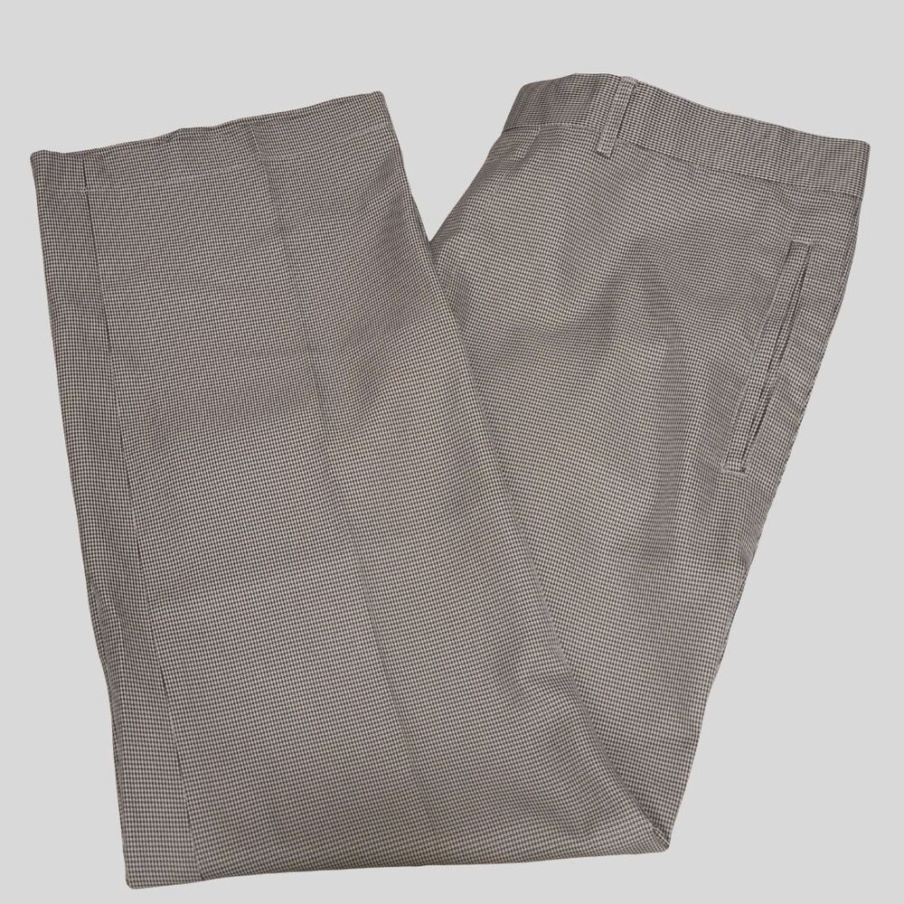 Cutter & Buck Bainbridge Golf Pants 34x30 Classic Fit Houndstooth Performance